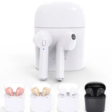 HBQ I7S TWS наушники туры беспроводные Bluetooth двойные наушники Близнецы наушники стерео музыка гарнитура для Apple iPhone 8 8 Plus