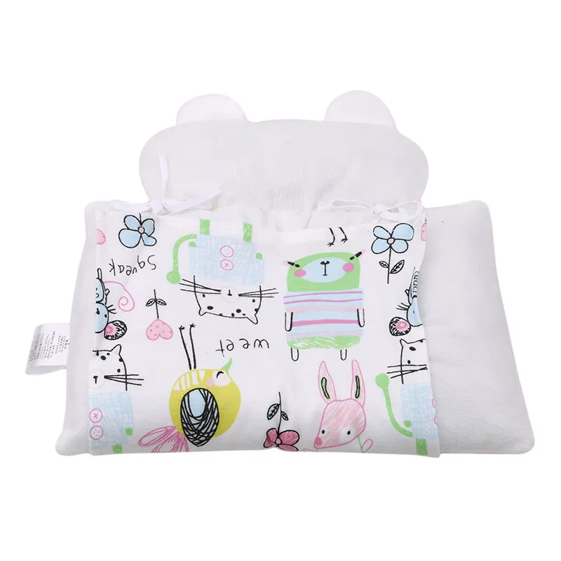 Детская форменная Подушка предотвращает плоскую голову младенцы постельное белье с животными подушки новорожденный мальчик украшения