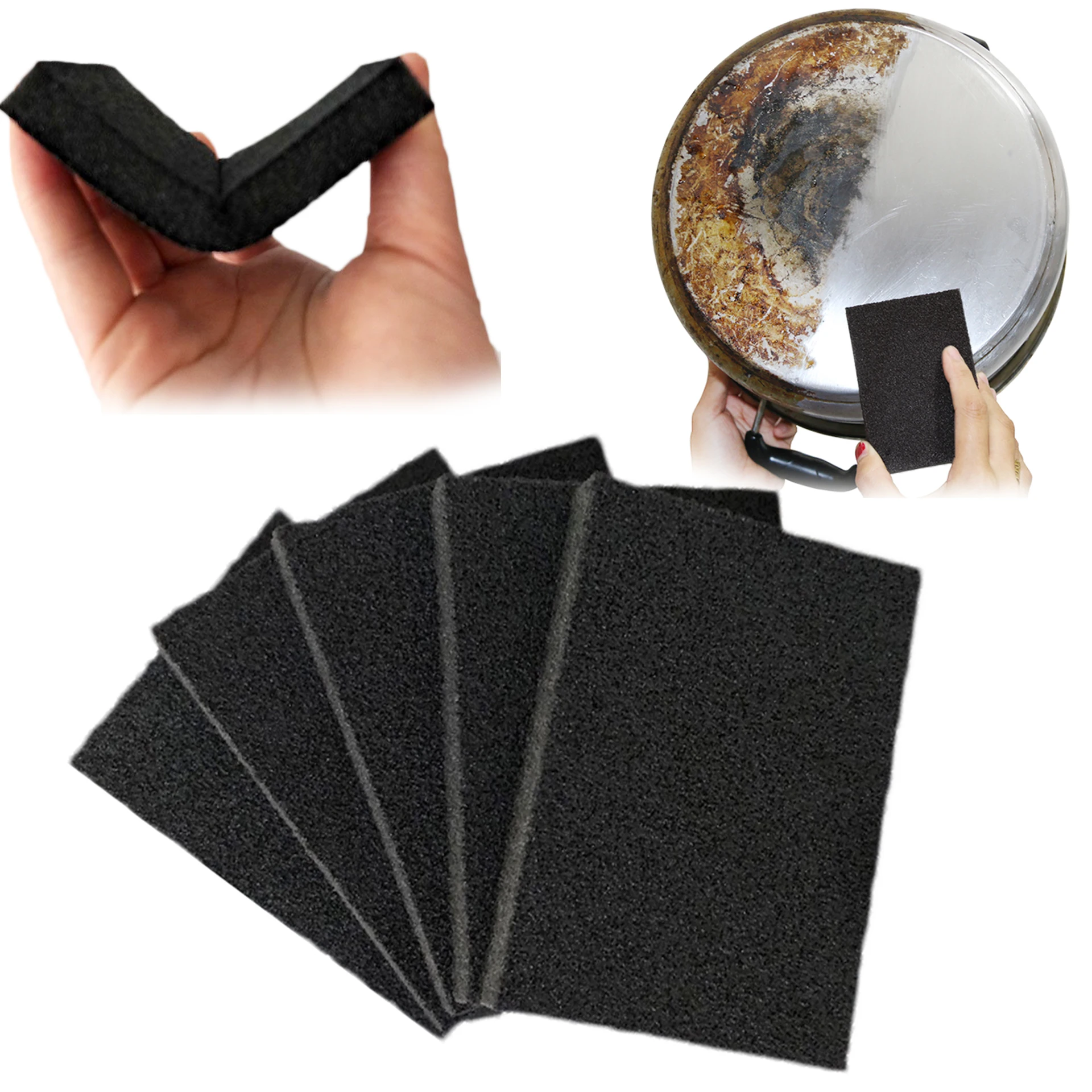 

1/5pcs Melamine Sponge Kitchen Nano Emery Magic sponge Cleaner Rub Pot Except Rust Cleaning Sponge for Kitchen bathroom