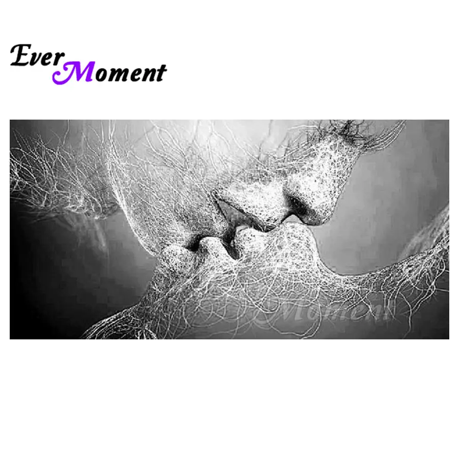 

Ever Moment Diamond Painting Kissing Mosaic Full Square Picture Of Rhinestone Diamond Embroidery 5D DIY Cross Stitch S2F1621