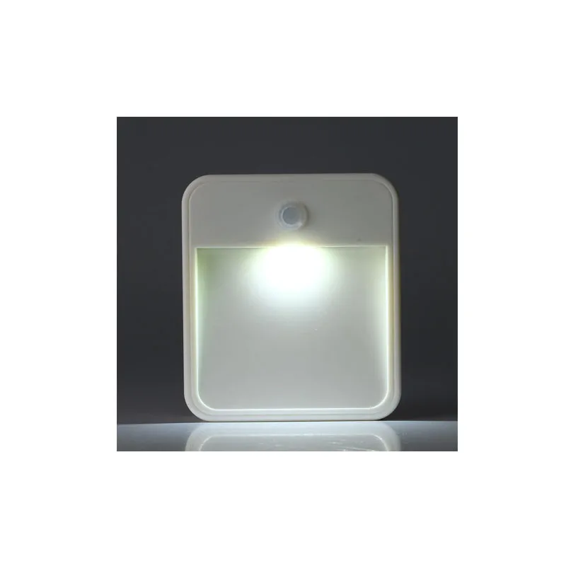 LED Square body Motion Sensor Induction Round Lamp Infrared Motion Sensor Night Light for