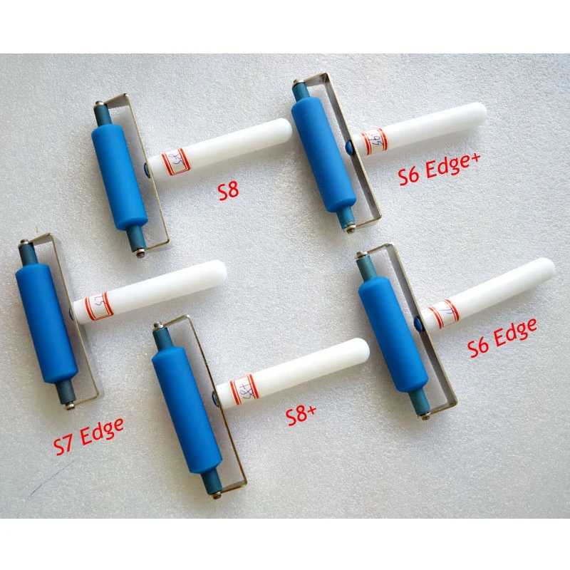 Silicone Roller Wheel for Samsung Galaxy S6 Edge S6 Edge Plus S7 Edge S8 S8 Plus LCD OCA Film Polarizing Refurbish Paste Tools5