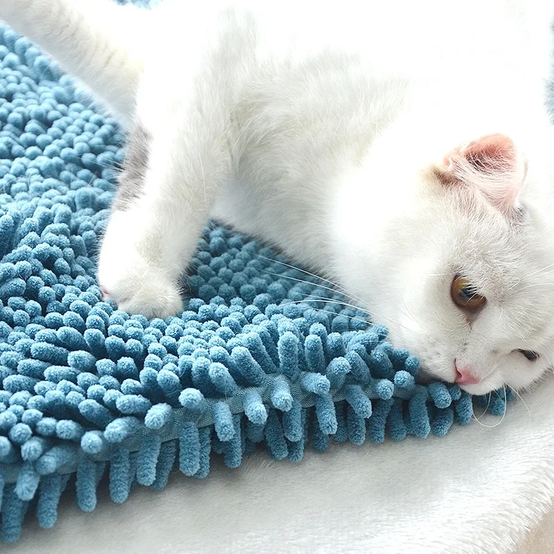 Dogibila 35*80 см Волокно синель petdog воды полотенце Cat ванны большой очень сильное