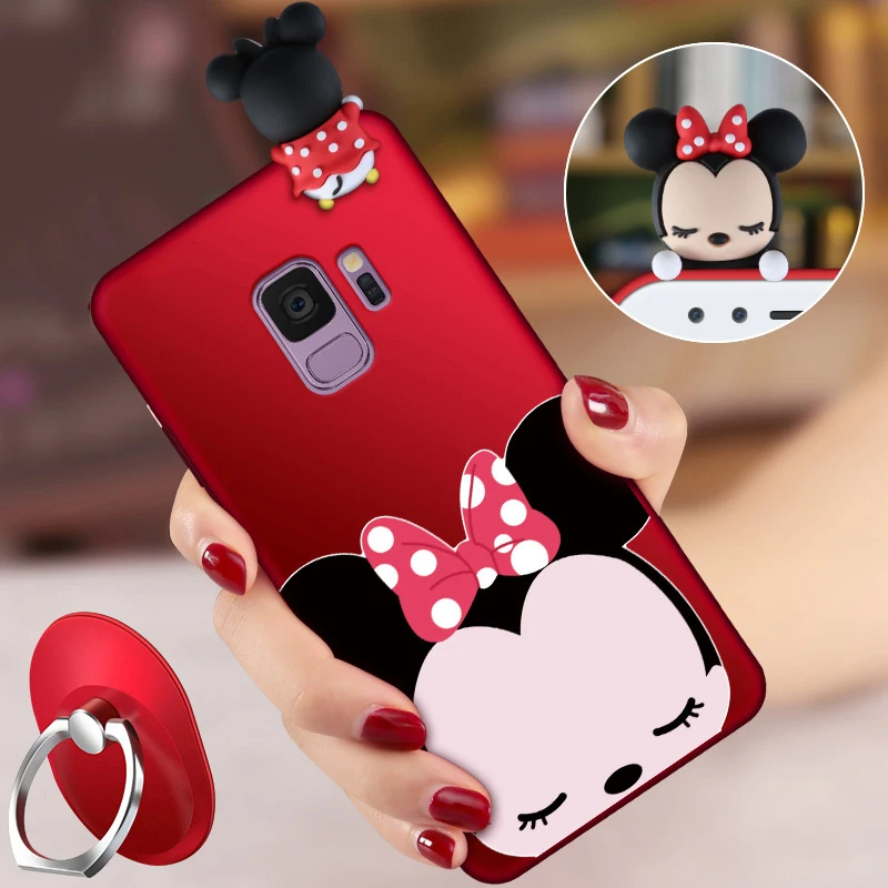 

ALIVO For Samsung Galaxy S9 case,full coverage protection Cartoon 3d cute soft silicon Fitted Case for galaxy s9plus case cover