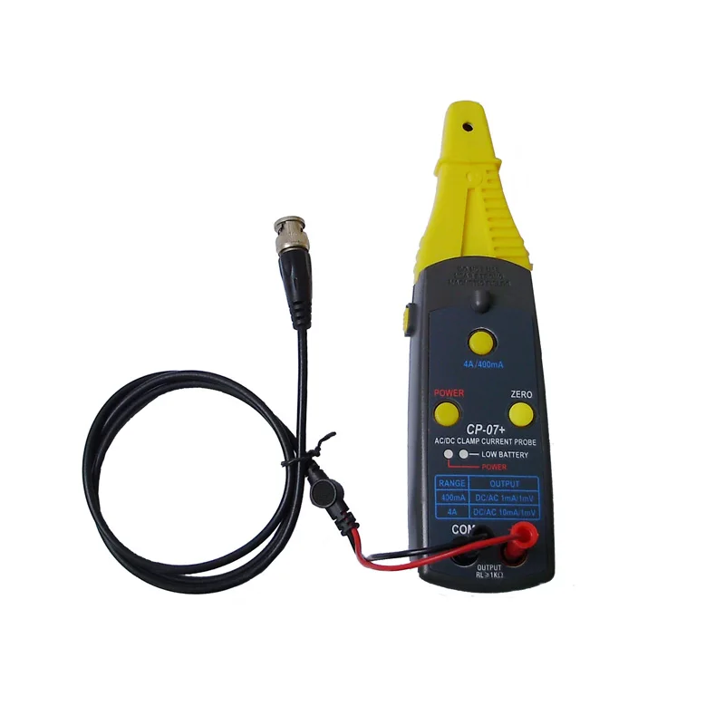 

CP-07+ AC/DC Current Clamp Probe 4A 1MHz Oscilloscopic current probe