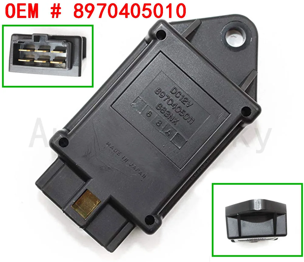 8970405011 For Excavator EX35U EX27U EX50U ISUZU C240 Engine 8970405010 New Time Relay for ISUZU / HYSTER /TCM with High Quality