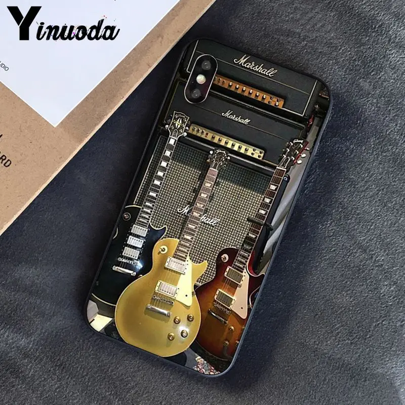 Yinuoda гитара amp marshall Новинка чехол для телефона Fundas чехол для iPhone 8 7 6 6S 6Plus 5 5S SE XR X XS MAX Coque Shell