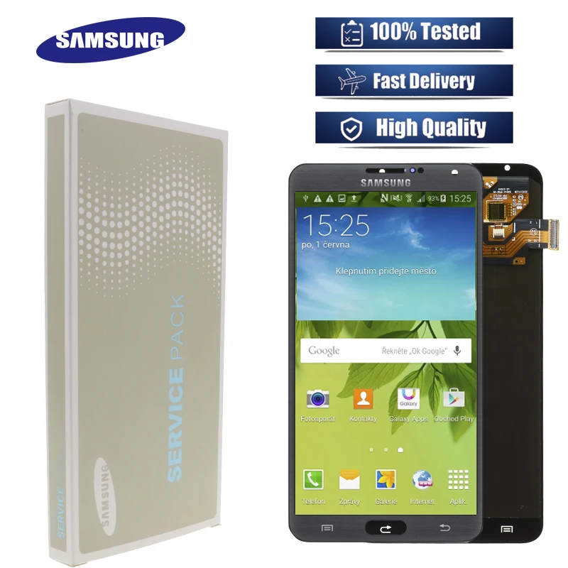 

ORIGINAL 5.5'' AMOLED NOTE3 Neo LCD For SAMSUNG Galaxy Note3 Note 3 Neo Mini Lite N7505 Display Touch Screen Digitizer Assembly