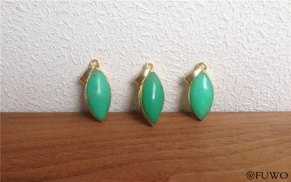Chrysoprase Pendant 10