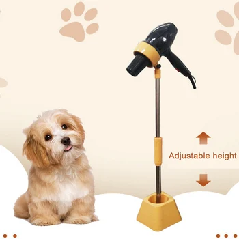 

Dog Hair Dryer Bracket Hairdryer Organizing Holder Stand Pet Bracket New