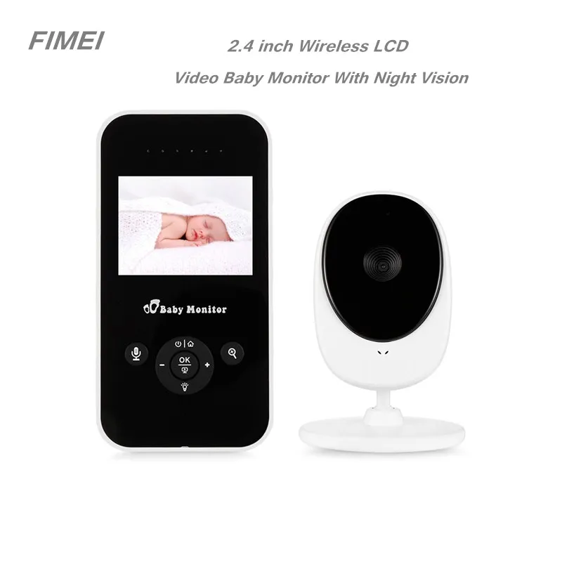 

Fimei 2.4 inch Wireless Digital Video Baby Monitor Night Vision Temperature Sensor 2-way audio High-resolution color LCD monitor