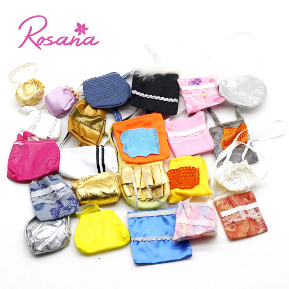 Rosana 1 Pcs Fashion Cute Doll Bag for Barbie Dolls HandBag Knapsack