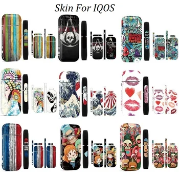 

13 Colors Printing PVC Material Antidust Decorative Protective Cover Skin Sticker Case Sleeve Suitable For IQOS 2.4 Plus