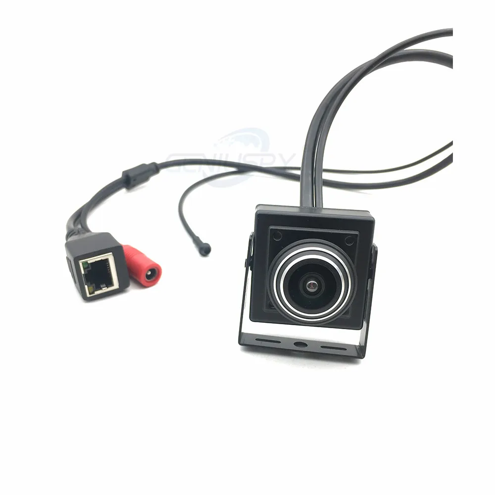 5MP 4MP 3MP 2MP Onvif P2P мини скрытой сети Onvif P2P 1,66mm рыбий глаз 180 градусов Широкий формат 5MP IP Камера скрыть с аудио