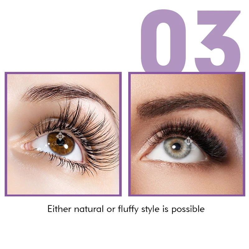 Genie Shadow lashes Индивидуальные ресницы с двойным завитком и длиной из искусственной норки подходят для объемного наращивания ресниц make up eye lashes