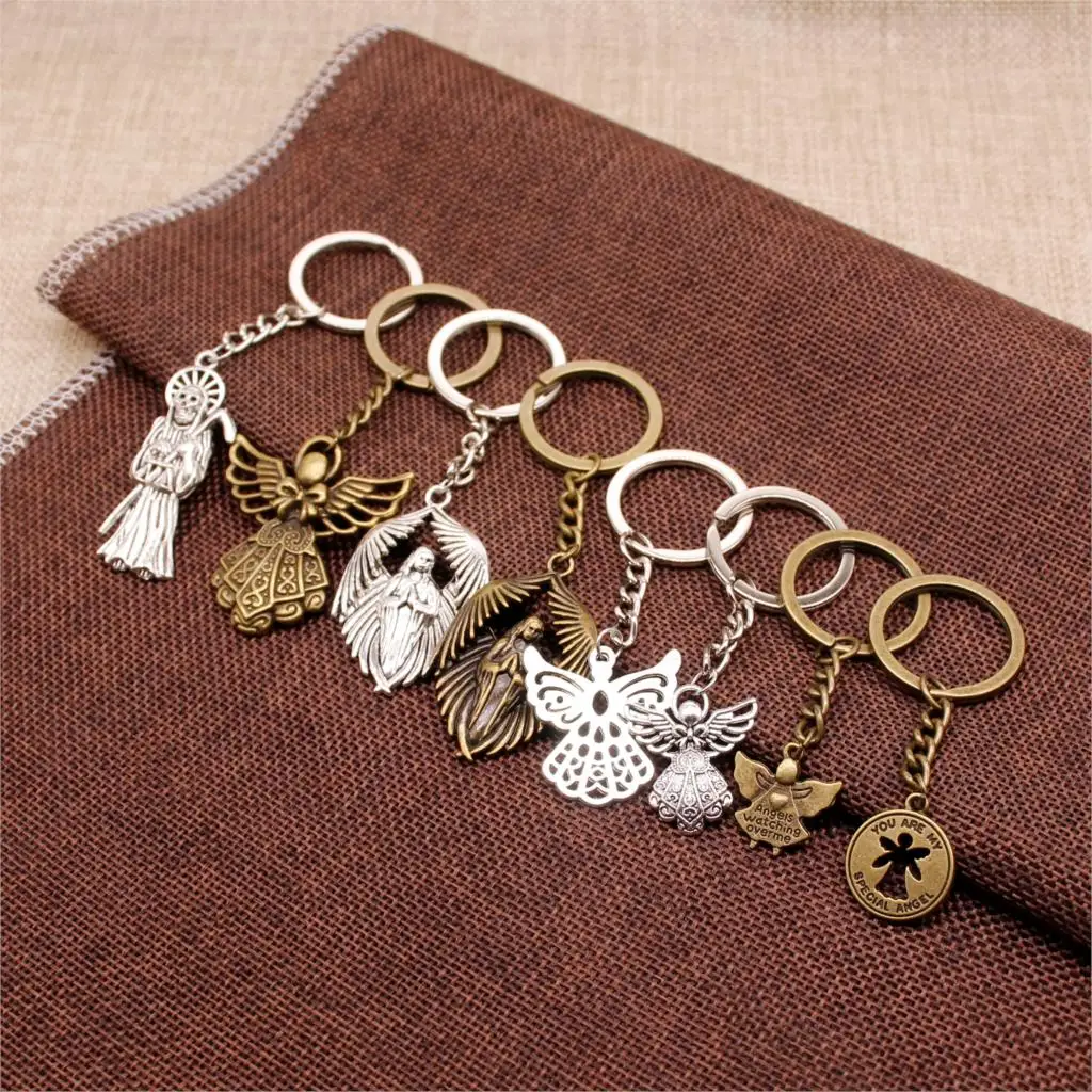 10 шт. ангелы смерти брелок автомобиль Ангел брелок для мужчин подарок ...