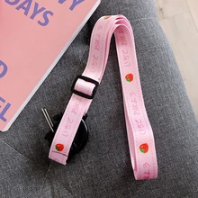 Мультяшный наплечный ремень для бутылочки для напитков, переносная Пряжка для бутылки с водой, аксессуары для воды