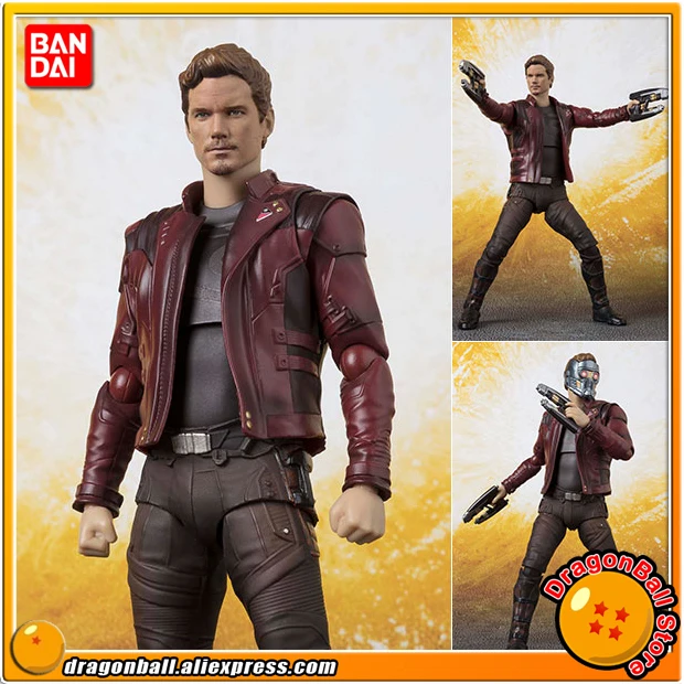 Avengers: Infinity War Original BANDAI Tamashii Nations S.H. Figuarts / SHF Action Figure - Star-Lord original bandai tamashii nations s h figuarts shf action figure battle droid from star wars episode i the phantom menace