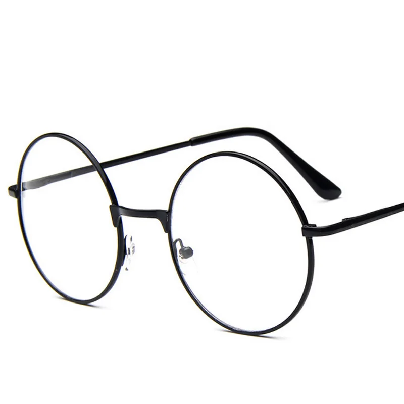 2016 New Fashion Harajuku Women Round Frame Glasses Metal Decorative font b Harry b font font