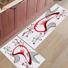 Ourhouse Ретро атомный узор серый 1960 Звездные коврики для входного пути аксессуары для ванной набор грязи мусора грязи Trapper Boot