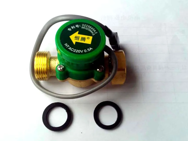 

1"-3/4" G Thread 120W Circulation pump Flow Switch 4A Water Heater Flow Sensor Switch