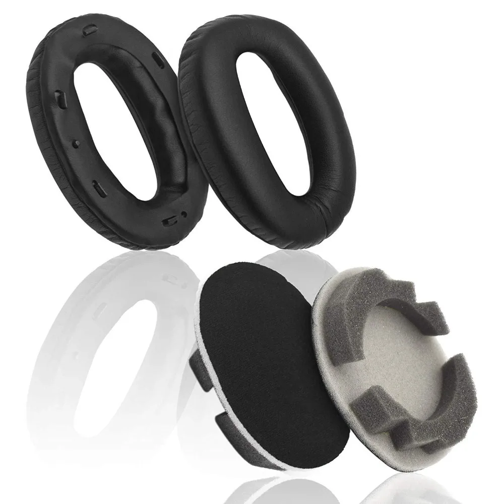 Replacement Foam Ear Pads Cushions for Sony WH1000XM2 MDR-1000X Headphones with Clip Ring and Tuning Tone Cotton Earpad Best Price (5)