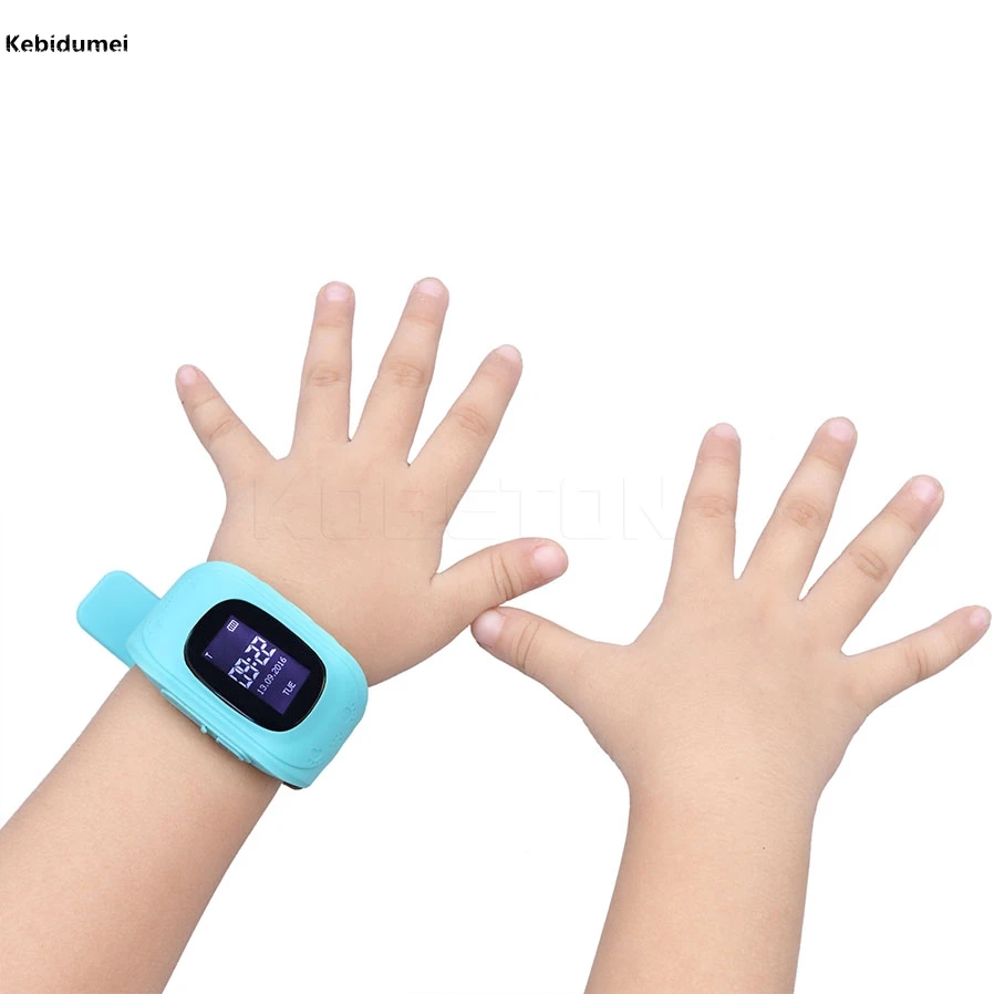 

Kebidumei 2016 Newest Children Gifts Q50 Child Kid Smart Watch GSM GPRS GPS Locator Tracker Anti-Lost Smartwatch for IOS Android