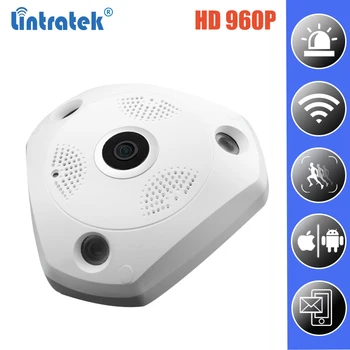 

Surveillance wi-fi Panoramic Camera HD 960P 360 Degree WiFi Security IP Camera Fisheye Wireless Two-way Audio Home Monitor#50