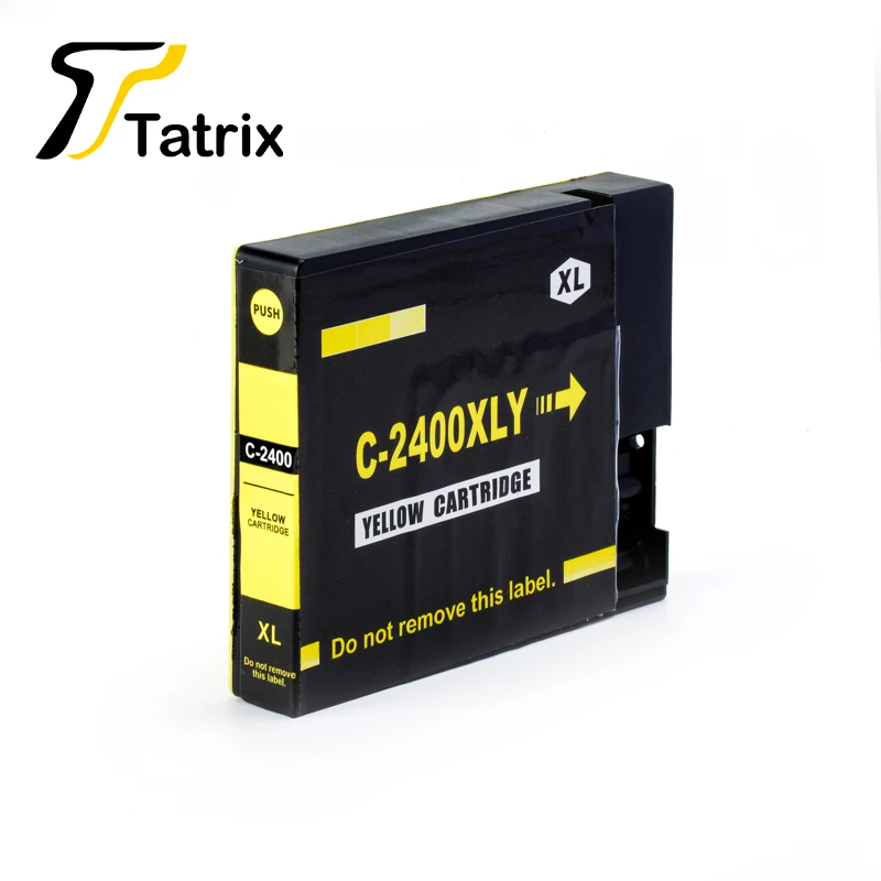 Tatrix 12 шт. для Canon PGI2400XL 2400XL PGI2400 совместимый чернильный картридж принтера MAXIFY iB4040