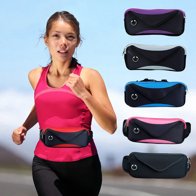 Outdoor Running phone pouch waterproof mobile phone holder Universal Phone pocket Gym bag waist