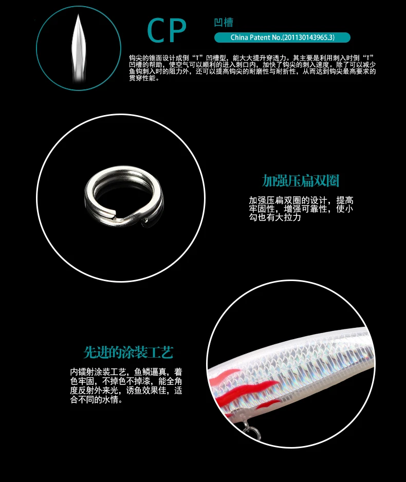 Trulinoya брендовые приманки, рыболовные приманки, 8 цветов, 110 мм, 13 г, пластиковые приманки, жесткая приманка, приманка для рыбалки, блесна