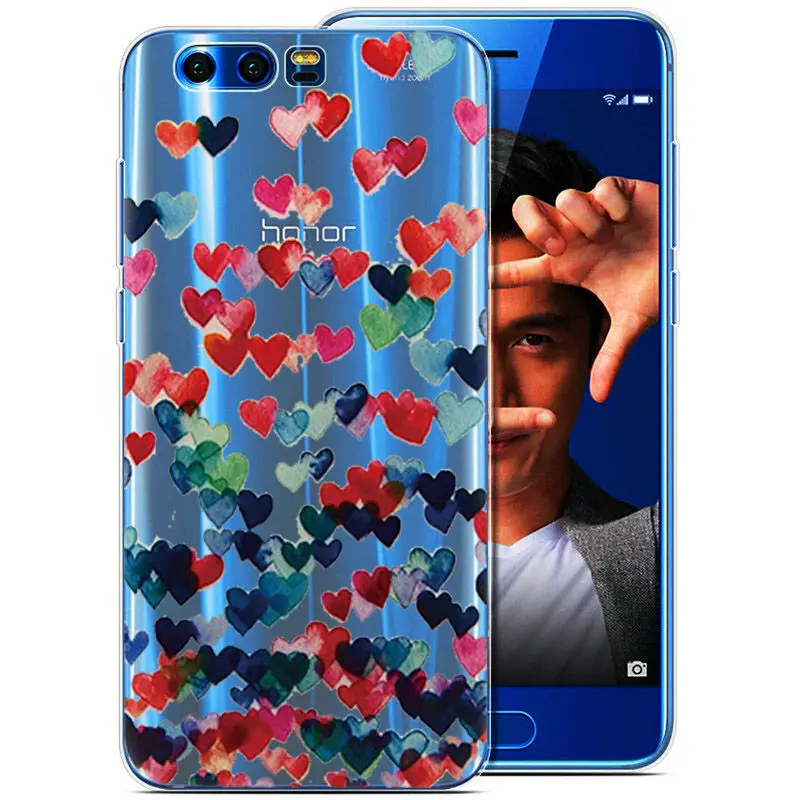 Arvin Clear Silicone case FOR Huawei Honor 9 Soft TPU Case FOR Huawei Honor 8X Smart Protective Phone Cover for Honor 7A 10 7C  (2)