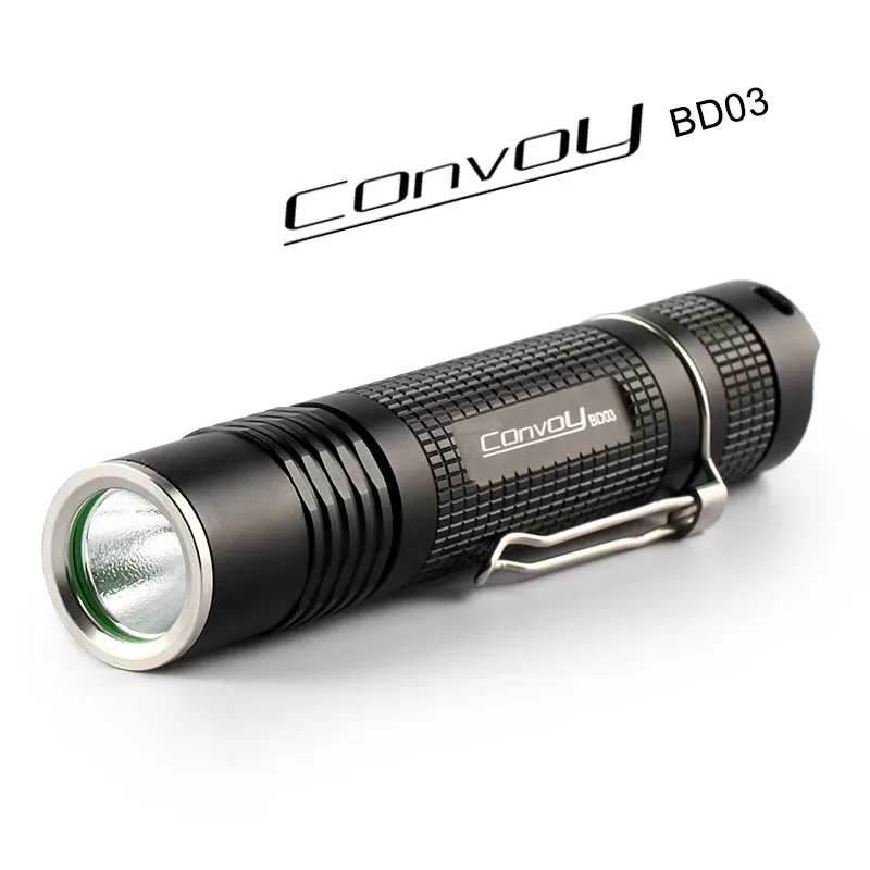 Convoy BD03 flashlight CREE XML2 U2 LED 18650 flashlight LED flashlight torchlanternself defensecamping light lamp