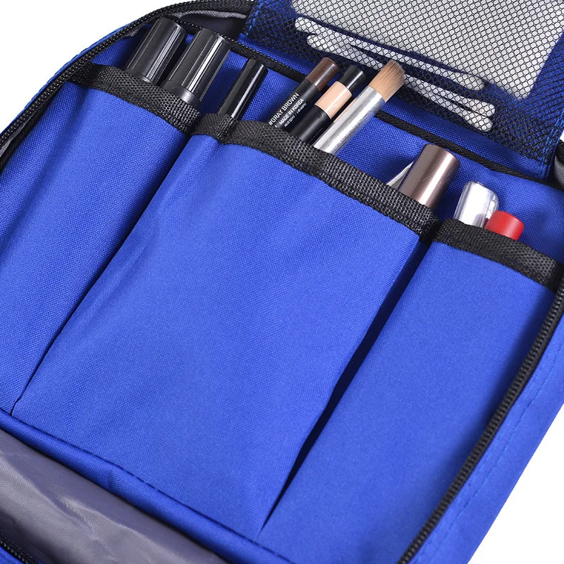Multilayer Design Makeup Bag Foldable Hook Cosmetic Bag Women Outdoor Travel Multifunction Organizer Wash Bag