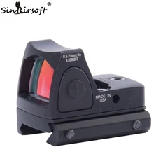 Sinairsoft Tactical Holographic RMR Red Dot Sight Reflex with Picatinny Rail Mount Metal For airsoft Hunting