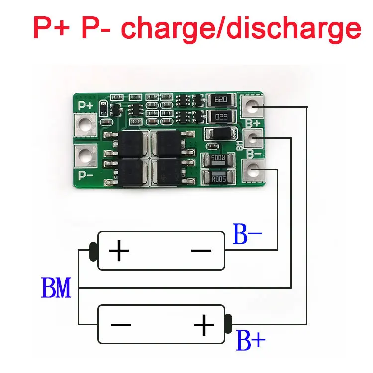 2S 10A Li Ion 8 4 V lifepo4 6 v 18650 DIY BMS PCM Защитная плата батареи bms pcm 2s батарейный блок|bms