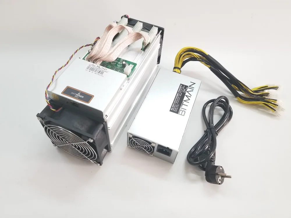 AntMiner S9j 14,5 T Биткоин Майнер BITMAIN 1800W PSU Asic BTC BCH Майнер лучше, чем Antminer S9 S9i 13T 13,5 T 14T T9+ A9 M10