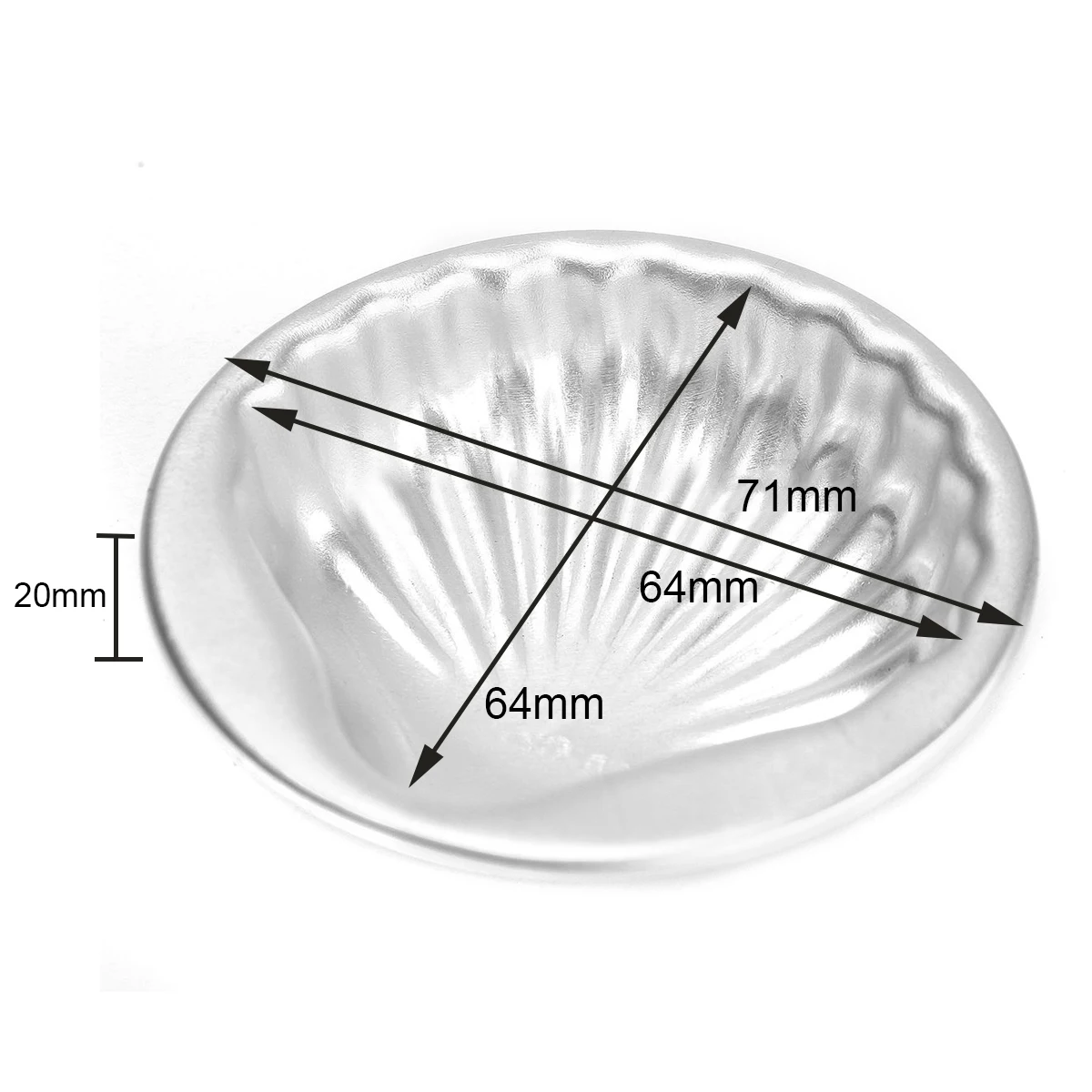 2pcs/lots  New Aluminium Alloy Shell Shape Bath Bomb Mold Cake  Jelly DIY Metal Molds