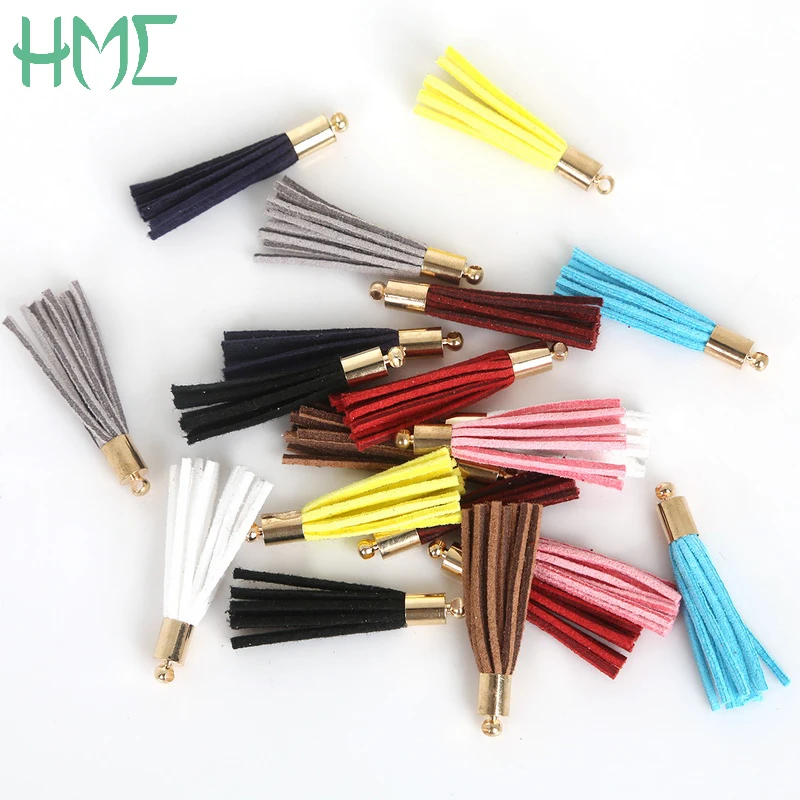 Height 35mm 10pcs/bag 11ColorHot Sale Korean Velvet Tassel To Selection
