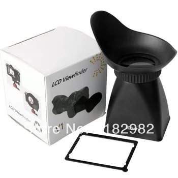 

2PCS Free postage + tracking number LCD Viewfinder V1 Magnifier Eyecup Extender 3 inches 4:3 for Ca@on 5D2 7D 500D Rebel T1i 1D