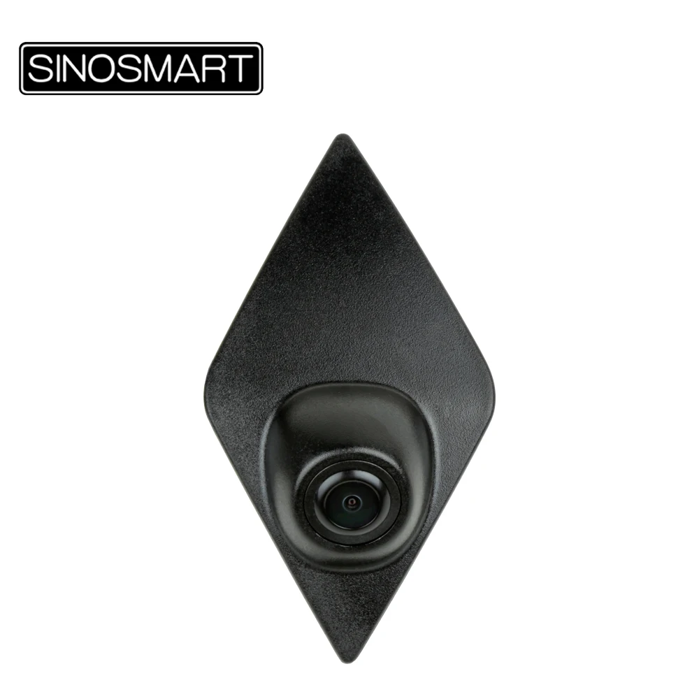 

SINOSMART Hot Sale HD Front View Car Parking Camera for Renault Koleos 2016 2017/Kadjar Install in Car Logo