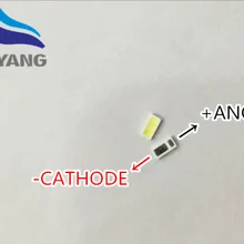 AOT 100pcs светодиодный подсветка 0,5 W 3V 4020 48LM холодный белый lcd подсветка для ТВ приложения 4020C-W3C4