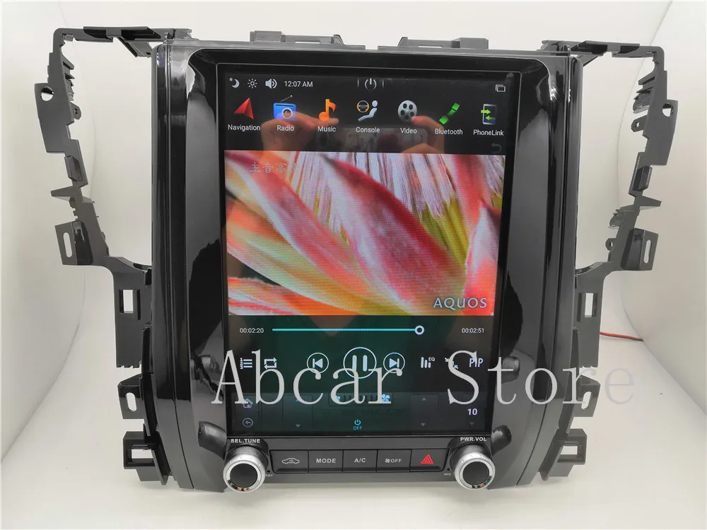 Flash Deal 12.1 Tesla style Android 8.1 Car dvd player GPS Navigation For Toyota alphard Vellfire 30 series 2015-2018 multimedia radio PX6 5