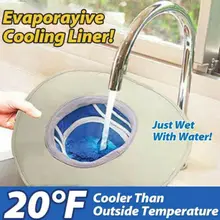 Дропшиппинг держать вас прохладу Кепка Heatstroke УФ Защита ледяная охлаждающая крышка Летняя Повседневная Солнцезащитная гидро охлаждающая ведро шляпа