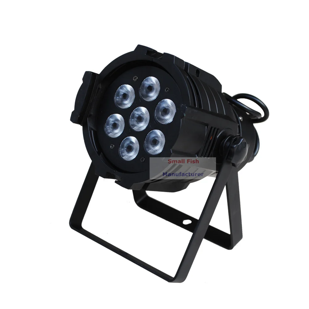 Лидер продаж 2019 светодиодный прожектор Par 7x10 Вт RGBW 4 в 1 четырехцветный мини Led DMX DJ