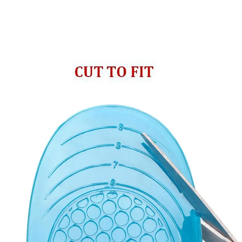 2016 New Flexible Athletic Silicone Shoe Inserts Breathable Football Basketball Soft Comfort Insoles Anti Shock Sports Shoe Pads men women gel insole (4)
