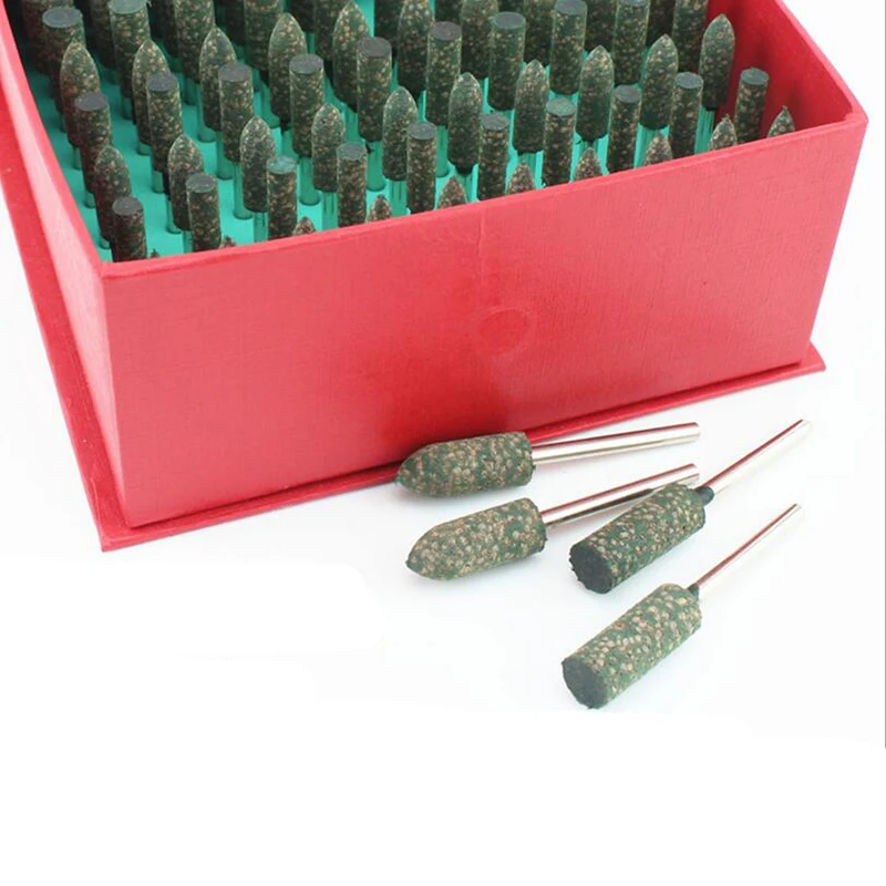 100pieces Sponge grinding head grinding wheel Diameter 3mm handlein