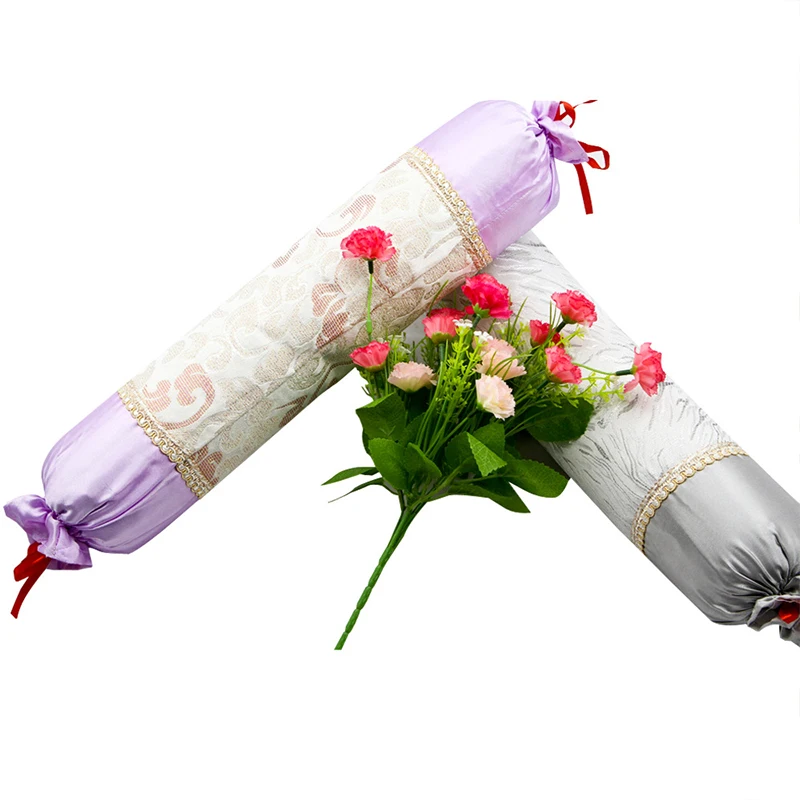 Bamboo Charcoal Neck Pillow 43*11cm Body Sleeping Orthopedic Pillow