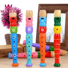 Деревянная труба Buglet Hooter Bugle обучающая игрушка подарок для Музыкальные инструменты для детей игрушки для детей маленькое пикколо игрушки# y2