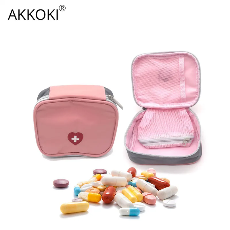 

Safe First Aid Kit Medicine Storage Box Compact For Emergency At Home Trave Outdoors Car Camping Workplace Hiking Survival